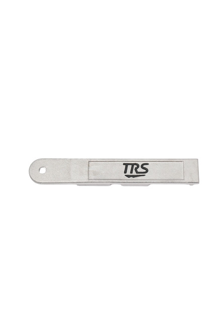 Step bracket left swivel TRS branded silver
