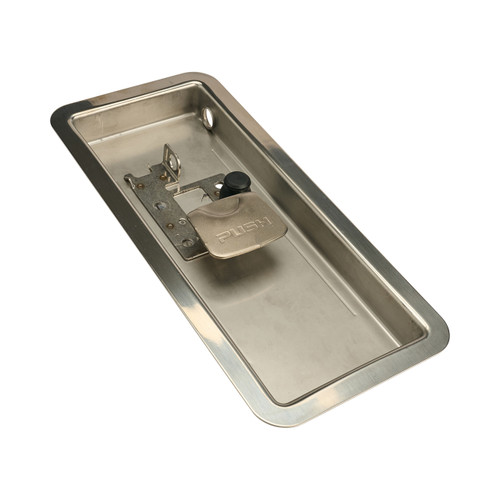 Handle pan 16mm silver
