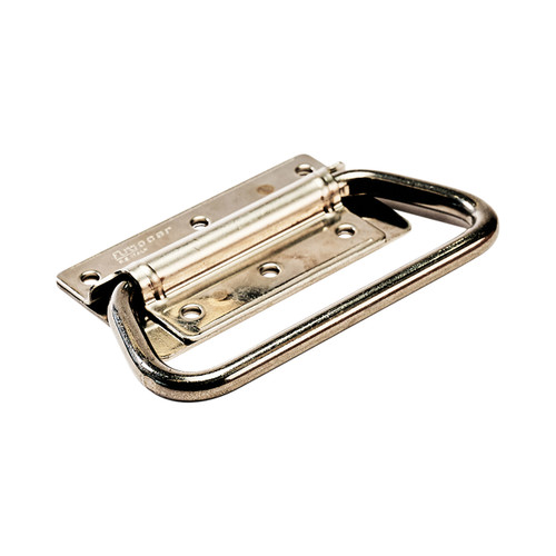 Chest handle stainless steel silver
