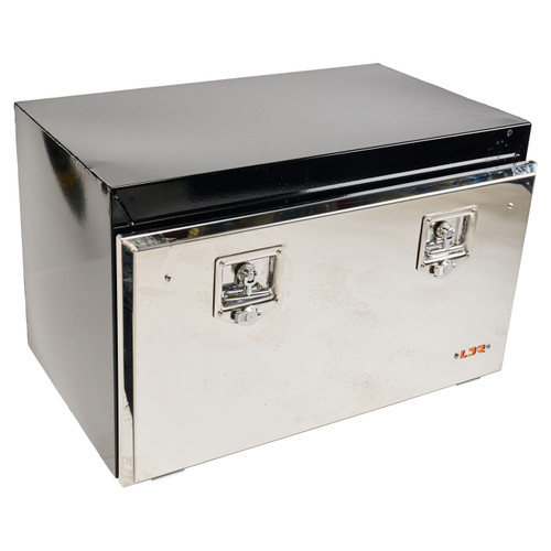 Toolbox with handles 800x500mm black/silver