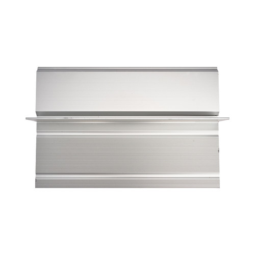 Lower coaming 200mm bottom with light recess silver