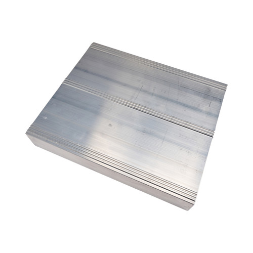 Plank step mill finish silver