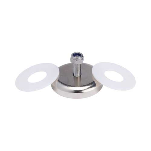 Step magnet 42mm full strength silver