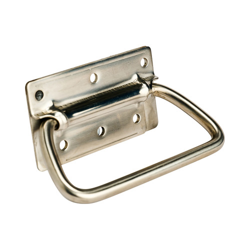 Tail lift latch kit no chain silver