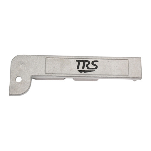 Side step bracket left swivel TRS branded silver