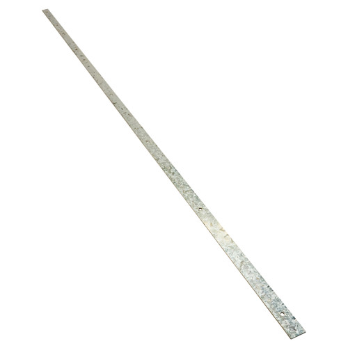 Dock rubber strip RIP step silver