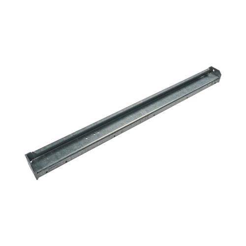 Rear fold down bar 1400mm silver