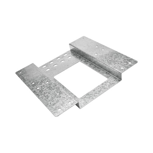Battery box mounting bracket silver