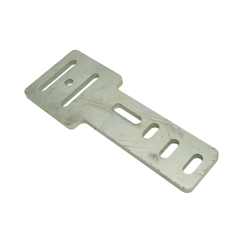 Body mounting plate 325mm silver