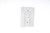 Handle cover sliding side door silver