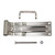 Hinge rear 40mm silver