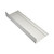Coaming rails lower profile silver