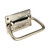Tail lift latch kit no chain silver