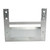 Battery box tail lift double silver