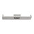 Step end cap plank TRS branded silver