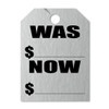 WAS/NOW Mirror Hang Tags