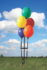 Reusable Balloon Ground Pole Kit - 5 Balloons