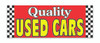 Banner - 12' x 4 1/2" - Quality Used Cars - Qty. 1