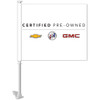 Manufacturer Clip-On Flag - GM Certified Used Vehicles - Qty. 1