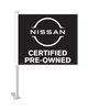 Manufacturer Clip-On Flag - Nissan Certified Pre Owned - Qty. 1