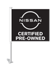 Manufacturer Clip-On Flag - Nissan Certified Pre Owned - Qty. 1