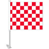 Standard Clip-On Flag - Red/White Checkered - Qty. 1