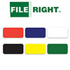 File Right Blank Labels - Roll