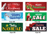 Holiday Bucko Banners