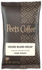 Peet's House Decaf Ground Coffee - 2.5 oz - Qty. 18