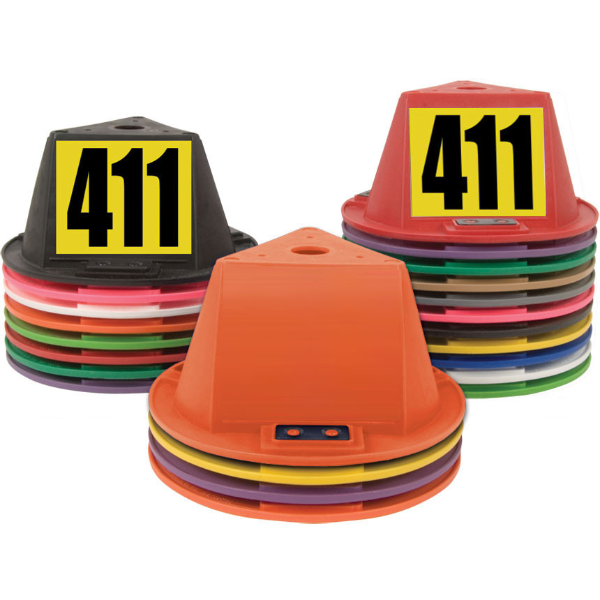Magnetic Car Top Hats - Blank or Numbered - Karn Automotive Products
