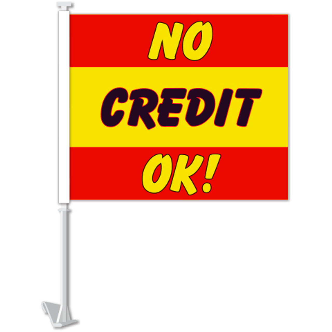 Standard ClipOn Flag No Credit OK! Qty. 1 Karn Automotive Products