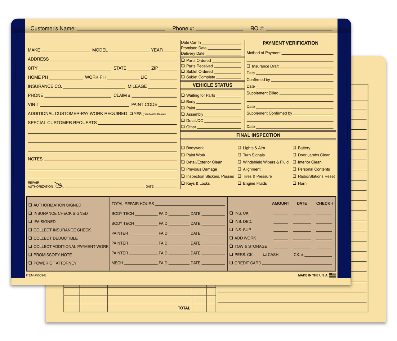 Color Edge Heavy Duty Body Shop Jackets Karn Automotive Products