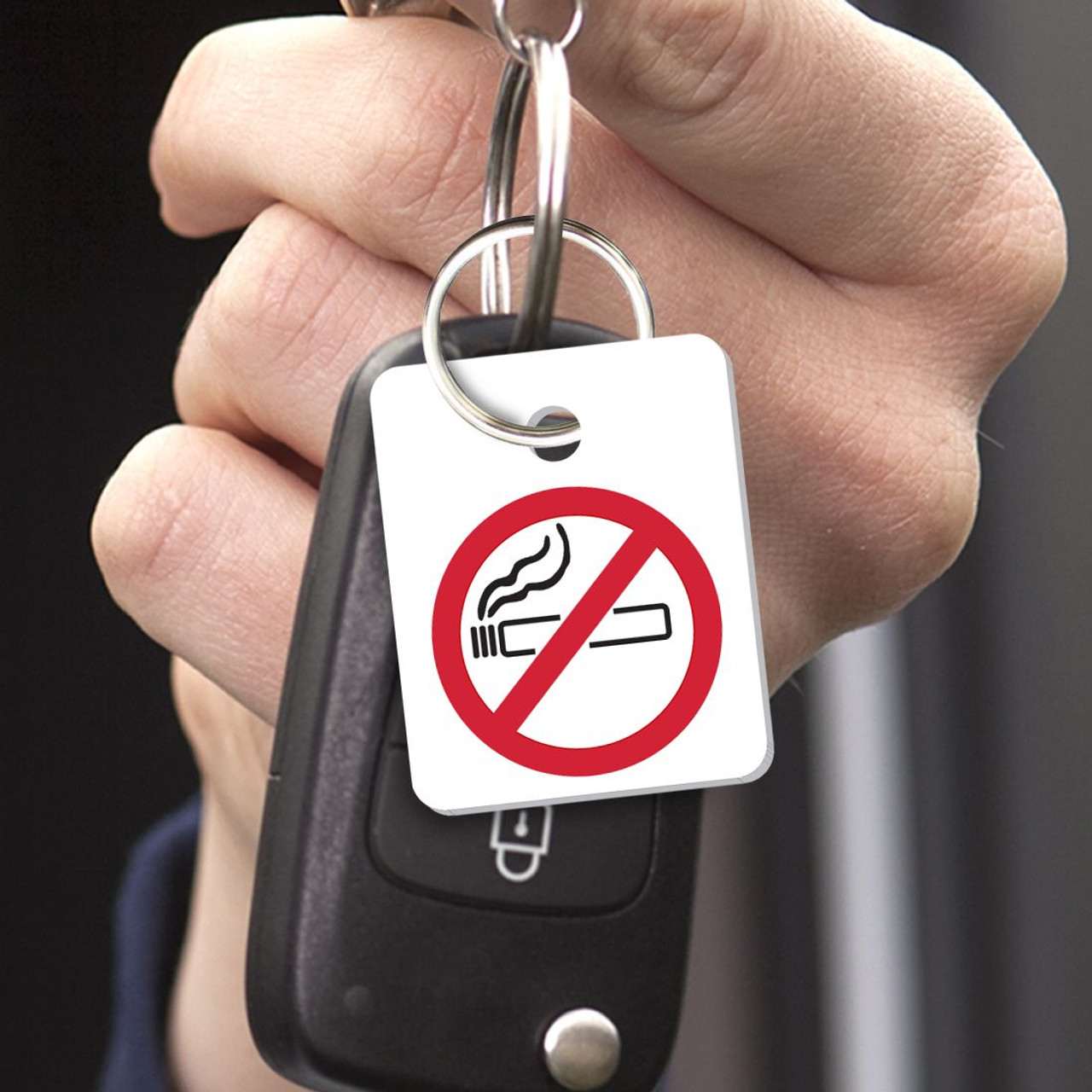 No Smoking Key Tags