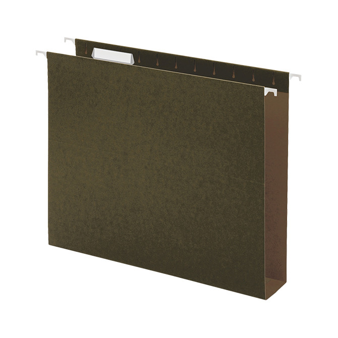 Bottom File Folder Hanging File Folder - Reinforced Box Bottom - Green - Qty. 25 - Karn ...