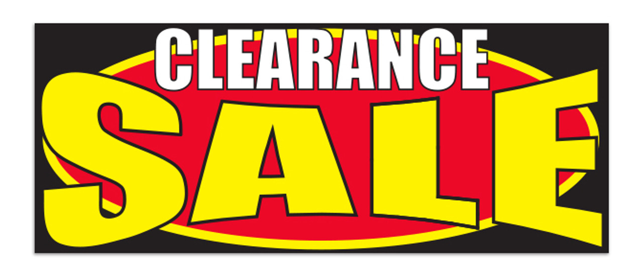 Windshield Banner - Clearance Sale - Qty. 1