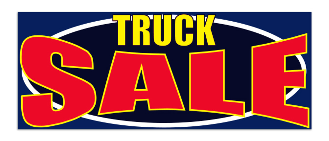 Windshield Banner - Truck Sale - Qty. 1