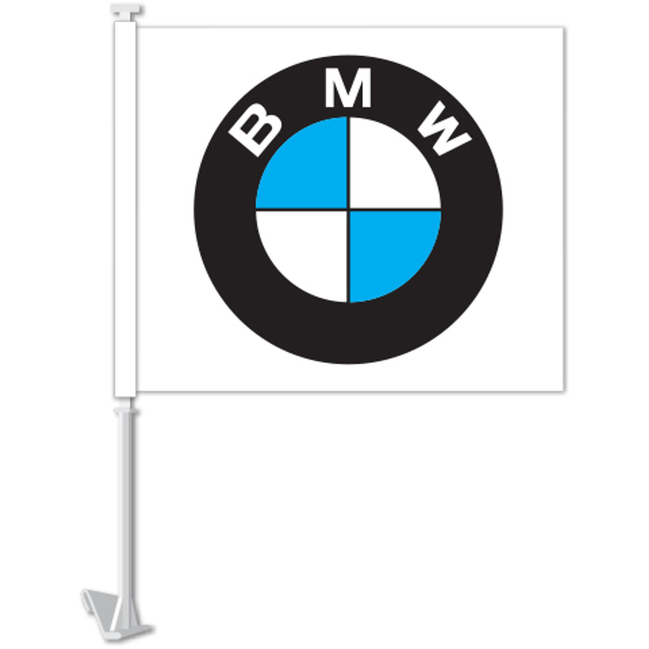 Manufacturer Clip-On Flag - BMW - Qty. 1