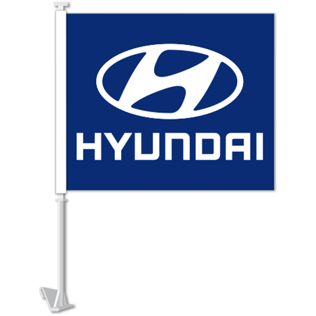 Manufacturer Clip-On Flag - Hyundai - Qty. 1