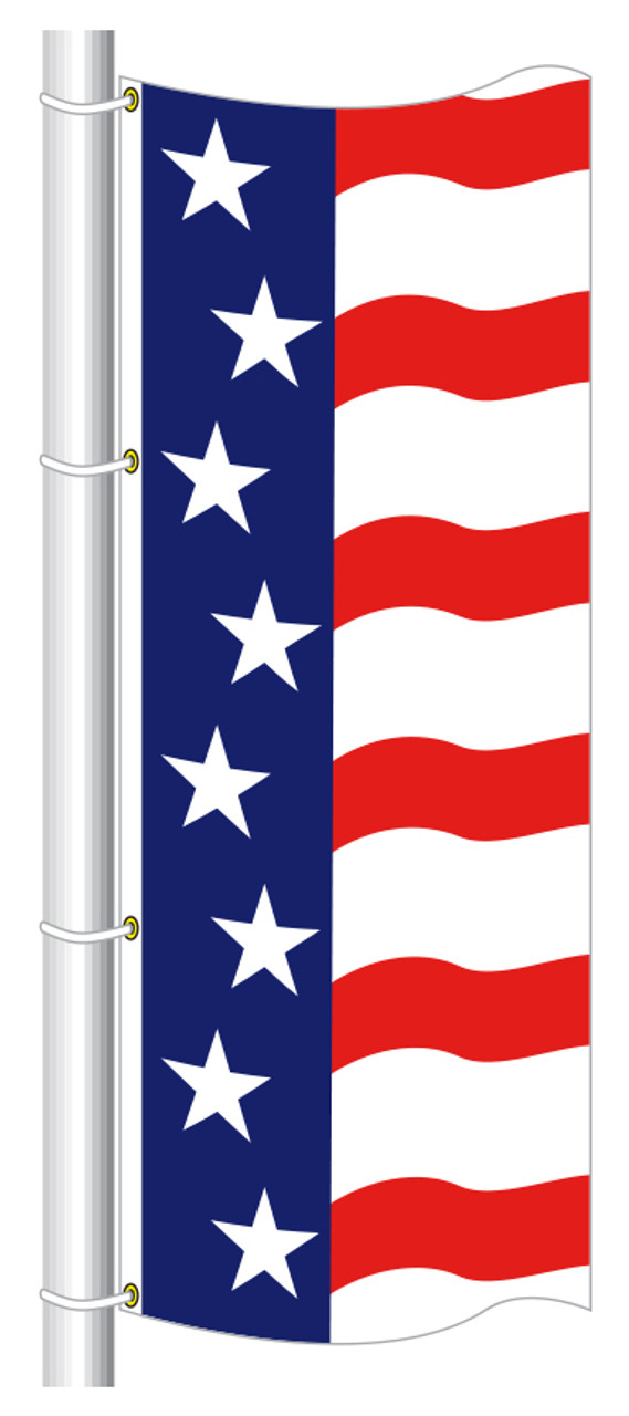 Drapes - PATRIOTIC - 8 STARS - Qty. 1