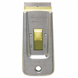 Gold Button Retractable Razor Scraper