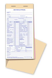 Used Vehicle Appraisal Book - Form #298 - 3 Part Used Vehicle Appraisal Book - Form #298 - 3 Part