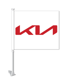 Manufacturer Clip-On Flag - KIA Motors - Qty. 1