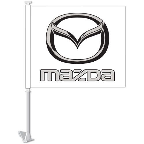Manufacturer Clip-On Flag - Mazda - Qty. 1