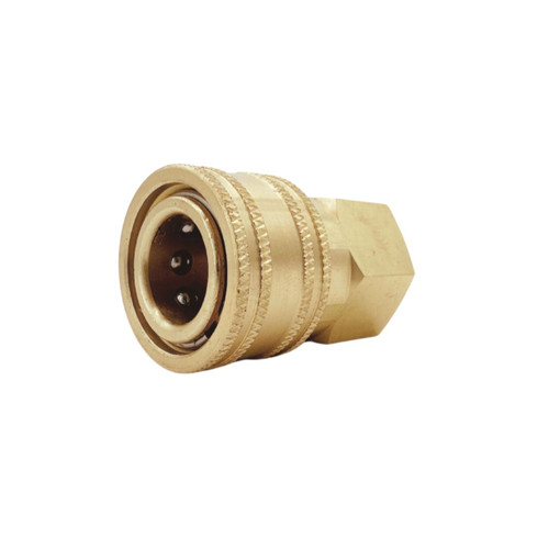 3/8" Brass Coupler Socket FPT