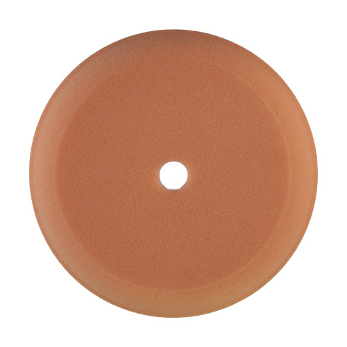 9" Orange High Density Contour Foam Pad - Heavy Polishing