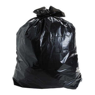 55 Gallon Black Trash Bags1.5 Mil, 38x58