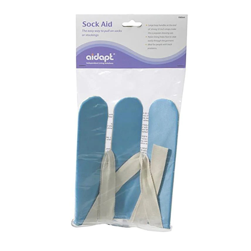 Soft Sock Aid Terry Cloth aidapt Mack n Me Mobility Solutions