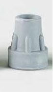Rubber Ferrule, 16mm Grey Mack n Me Mobility Solutions