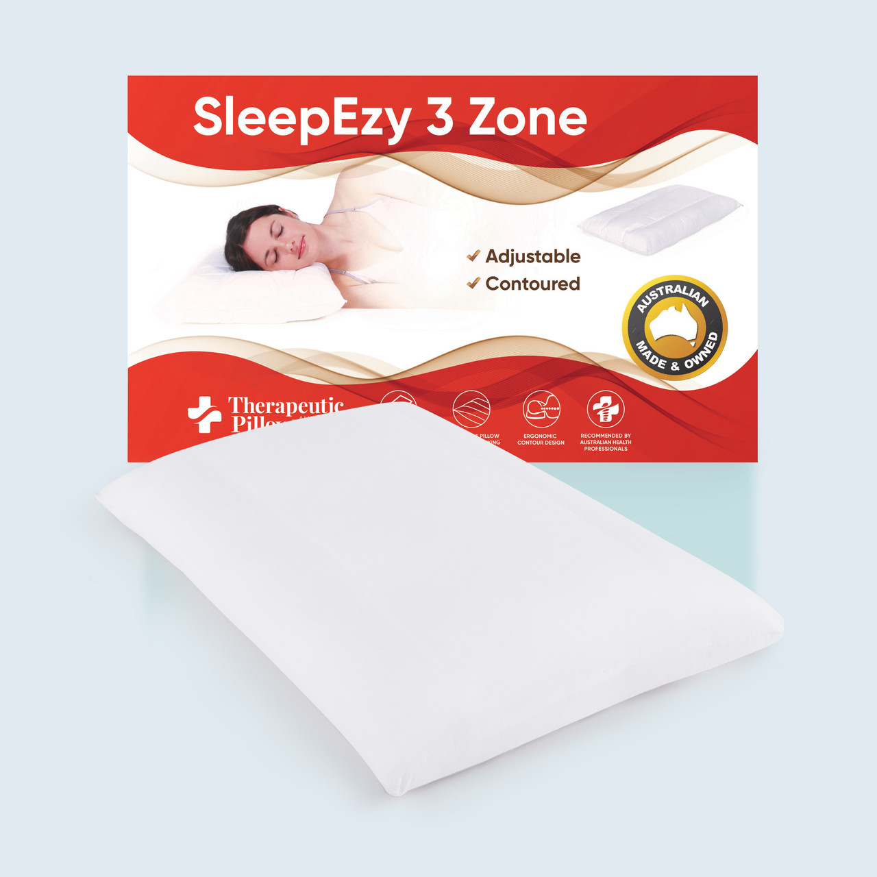 Sleepezy 3 Zone Pillow Mack n Me Mobility Solutions