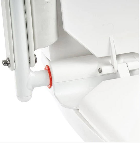 ETAC HiLoo Toilet Seat Raiser with Support Arms Mack n Me Mobility